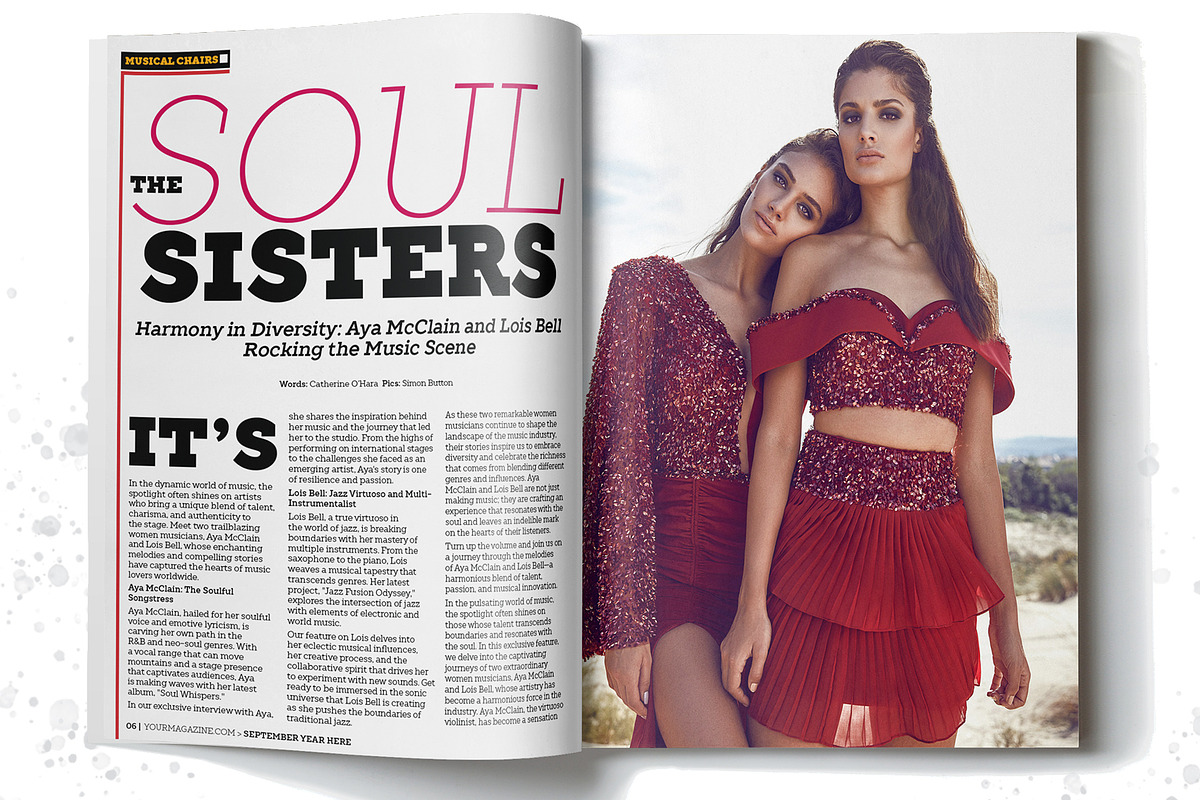Magazine Template, a Magazine Template by Red Cactus Creative (Photo 12 of 20)