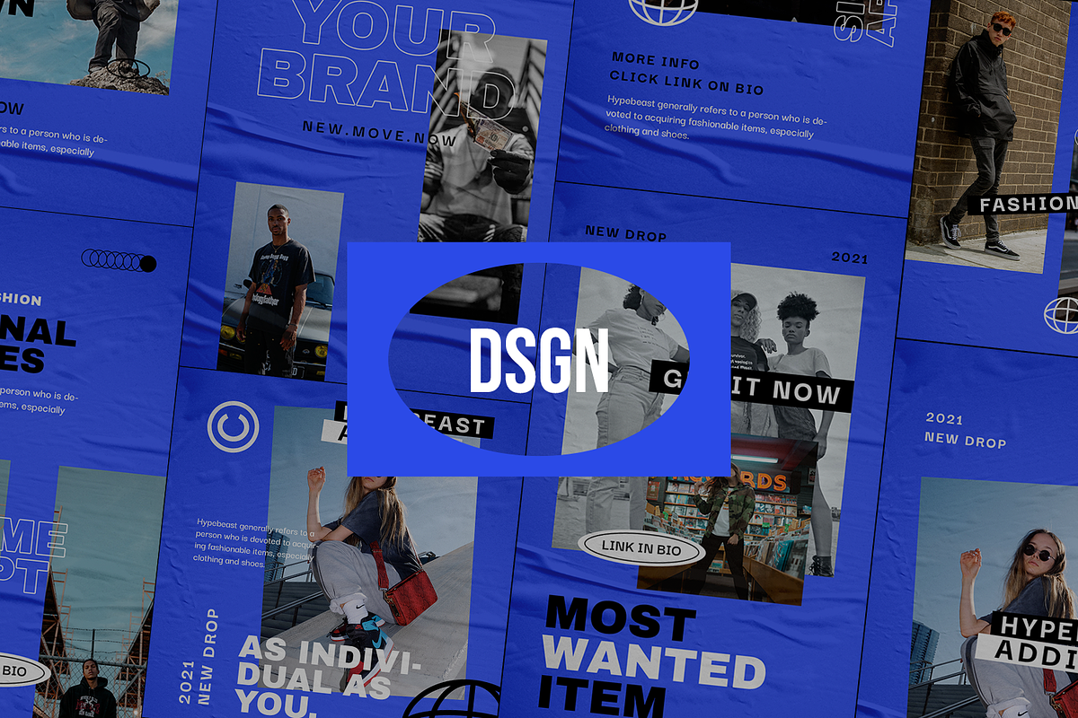 Sikluz Urban Instagram Template, a Social Media Template by Creatchees.std (Photo 3 of 5)