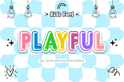 Happy Sunday - Display Font, a Font by KiddoGlyphs Studio (Thumbnail 2 of 5)