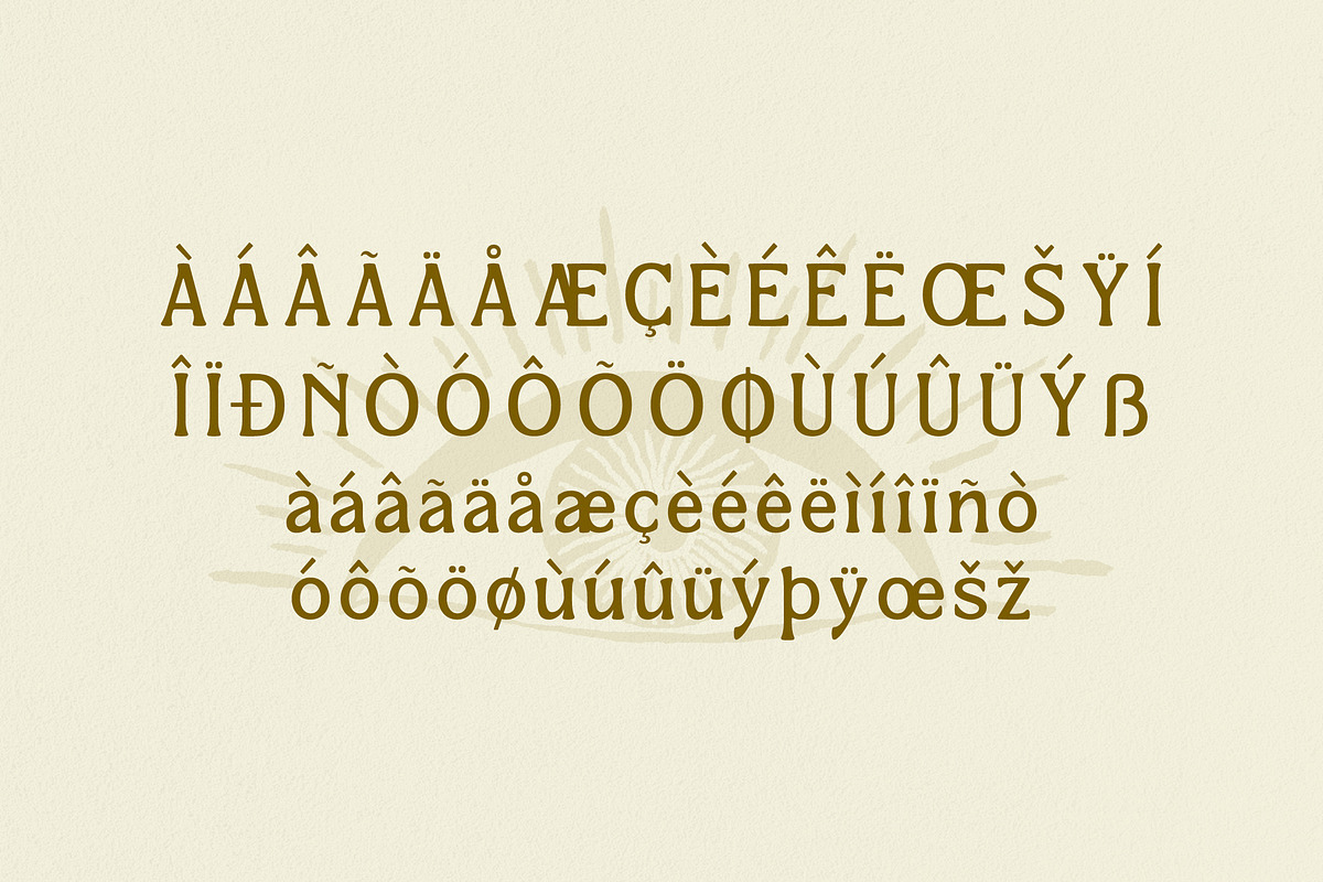 Qetalon Retro Typeface Font, a Serif Font by Storytype Studio (Photo 13 of 15)