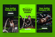 Vyro - Healthy Fitness Social Media, a Social Media Template by SLAB! Design (Thumbnail 5 of 8)