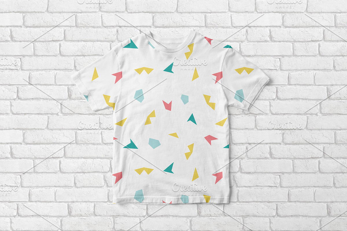 Minimal color seamles patterns set, a Pattern Graphic by ExpressShop (Photo 6 of 7)