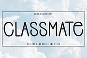 Classmate, a Sans Serif Font by InermediaSTUDIO (Thumbnail 1 of 8)
