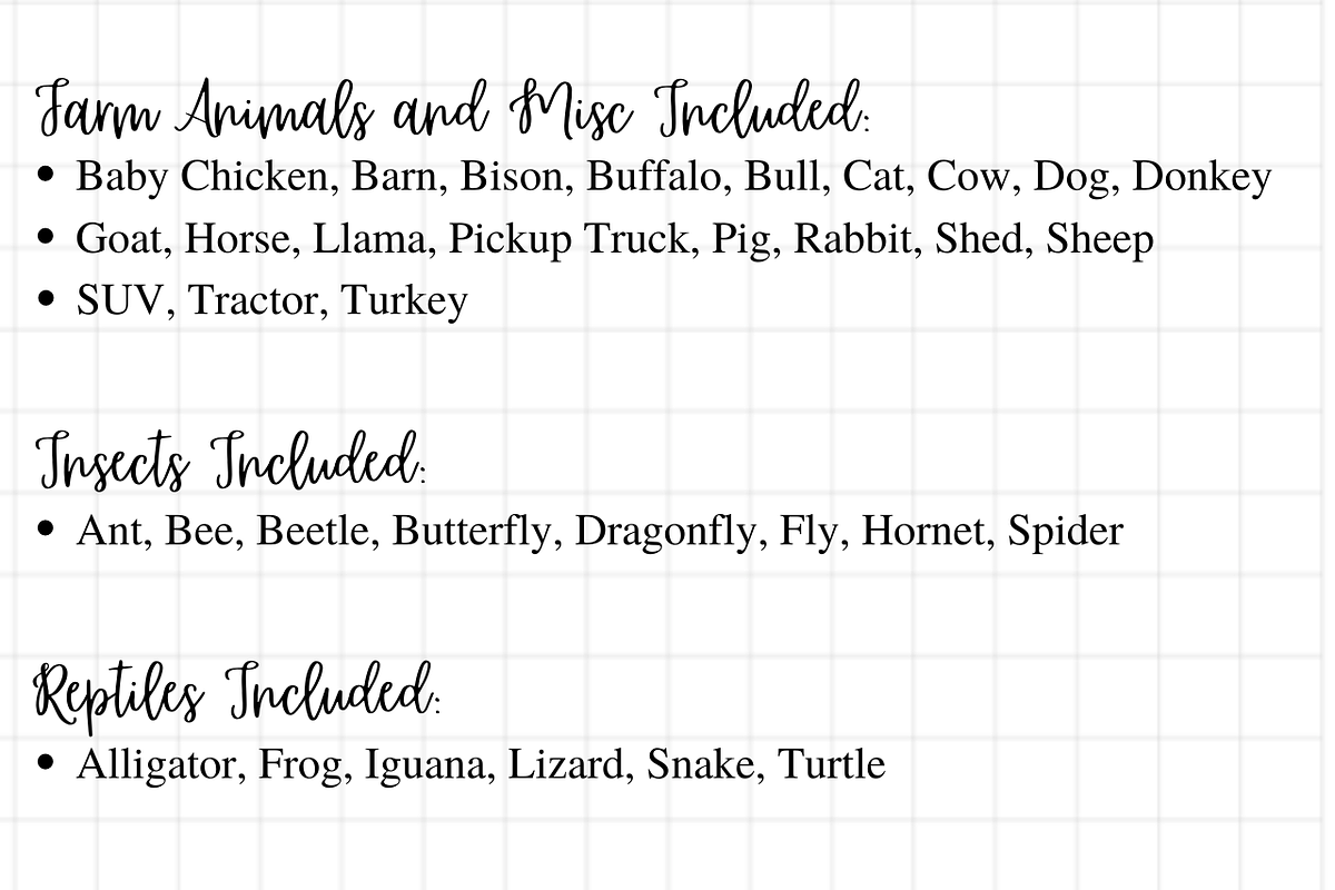 Animal etc Images Super Bundle SVG.., an Object Graphic by ZobaDepot (Photo 3 of 6)