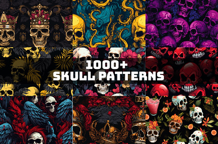 1000+ Halloween Digital Paper Bundle