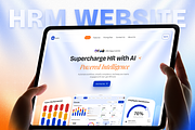 Averra - HRM SaaS Website Template, a Landing Page Template by Brix Lab (Thumbnail 1 of 13)