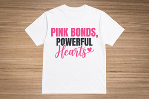 Breast cancer awareness T-shirt