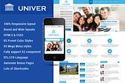 SJ Univer -Nice Educational Template, a Websites & App Template by YouTech (Thumbnail 1 of 5)