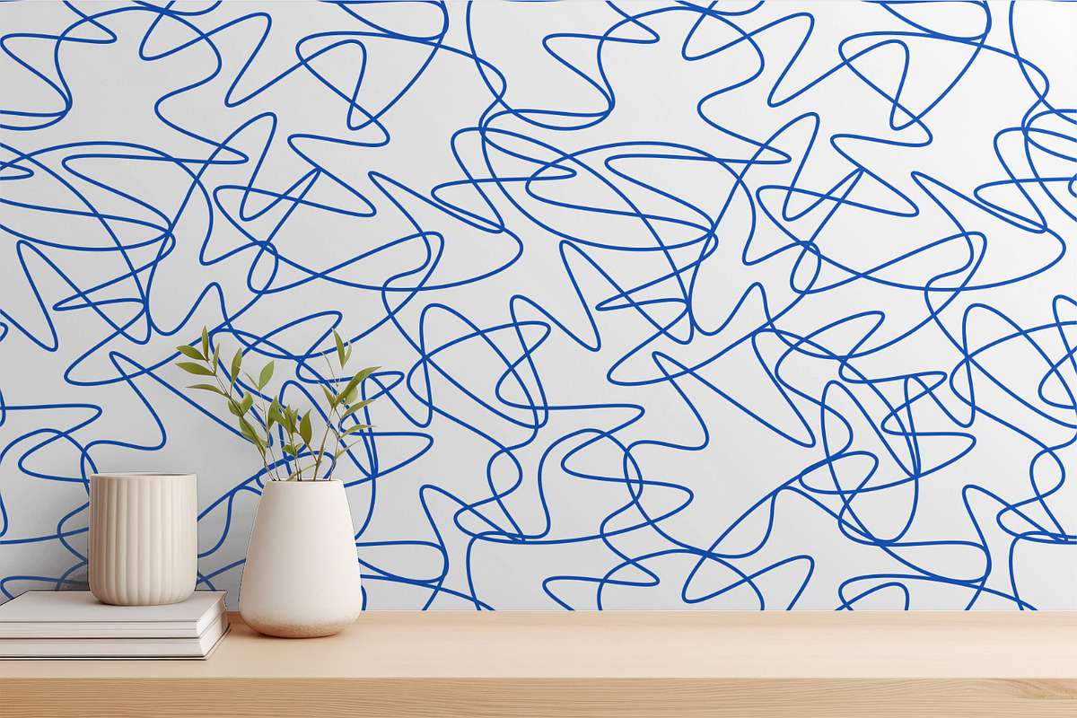 Blue Lines, a Graphic by MalyskaStudio (Photo 4 of 5)