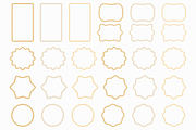 Rope Frame Label SVG PNG Bundle, a Decorative Illustration by Kusumaillustration (Thumbnail 12 of 15)