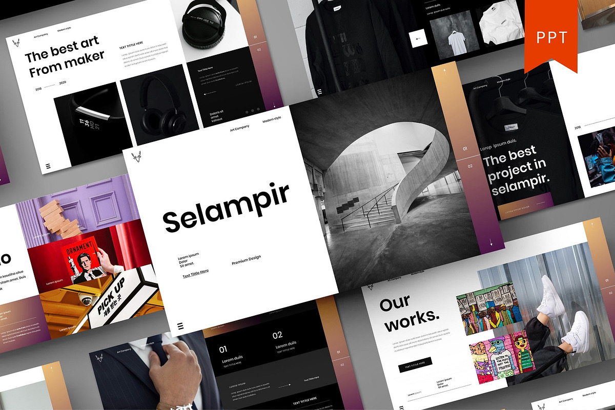 Salampir – Business PowerPoint, a Presentation Template by Dens Creative Studio (Photo 1 of 6)