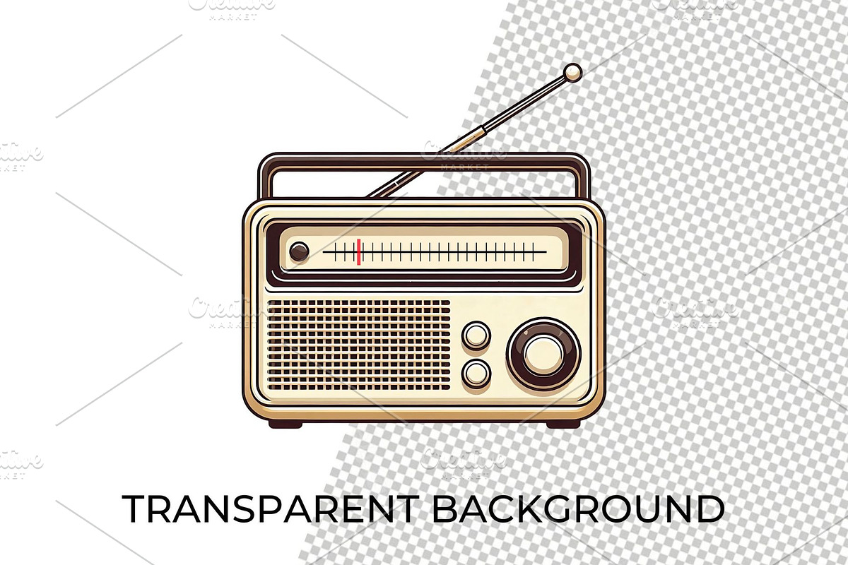 Retro Tech PNG Clipart Collection, a Technology Illustration by QM_ART (Photo 4 of 7)