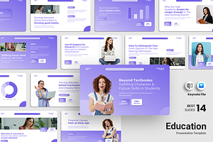 Education - Keynote Template, a Presentation Template by Iqsiart Studio