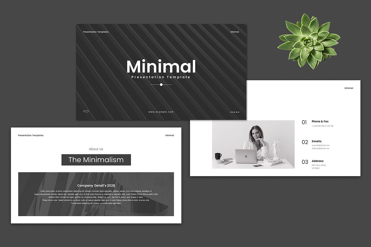 Minimal Presentation Template, a Presentation Template by Pradaxa (Photo 2 of 7)