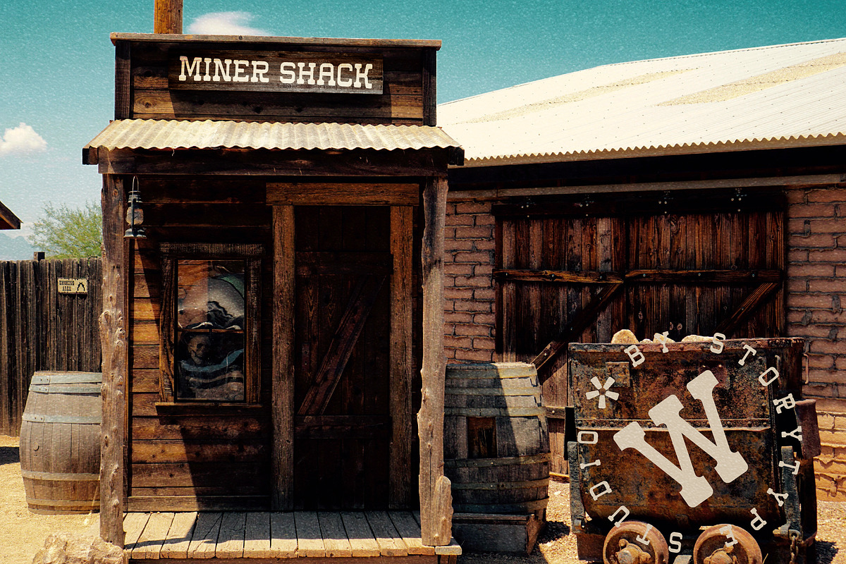 Western Carlo Retro Slab Serif Font, a Slab Serif Font by Storytype Studio (Photo 11 of 15)