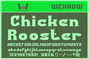 Juke Box font, a Font by weknow (Thumbnail 3 of 8)
