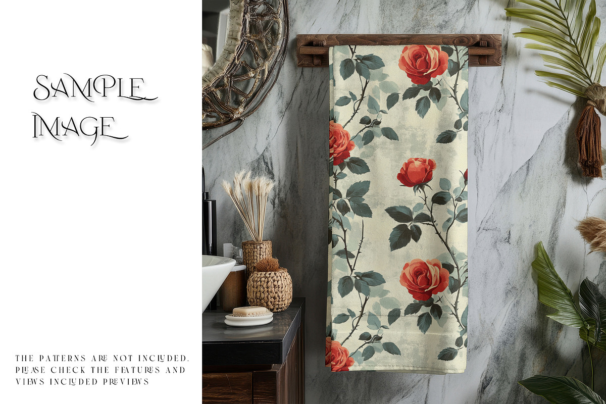 Bath Towels Mockups, a Merchandise Mockup by mock-ups (Photo 10 of 16)