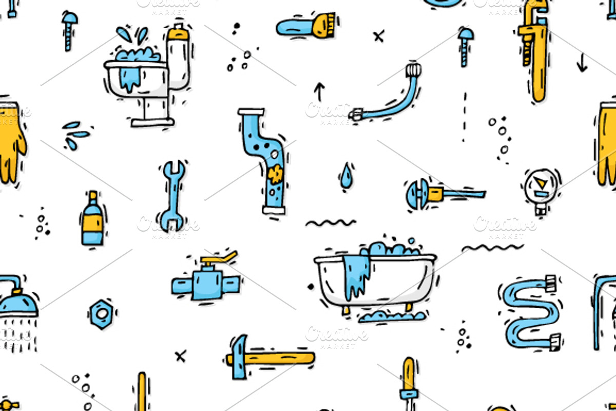 Plumber, an Object Illustration by Podis