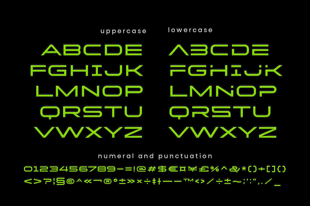 Runer - Expanded display font, a Sans Serif Font by Ridha-38.lineart (Photo 5 of 9)