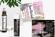 Lip balm label template ID53, a Stationery Template by AIW SOLUTIONS (Thumbnail 1 of 3)