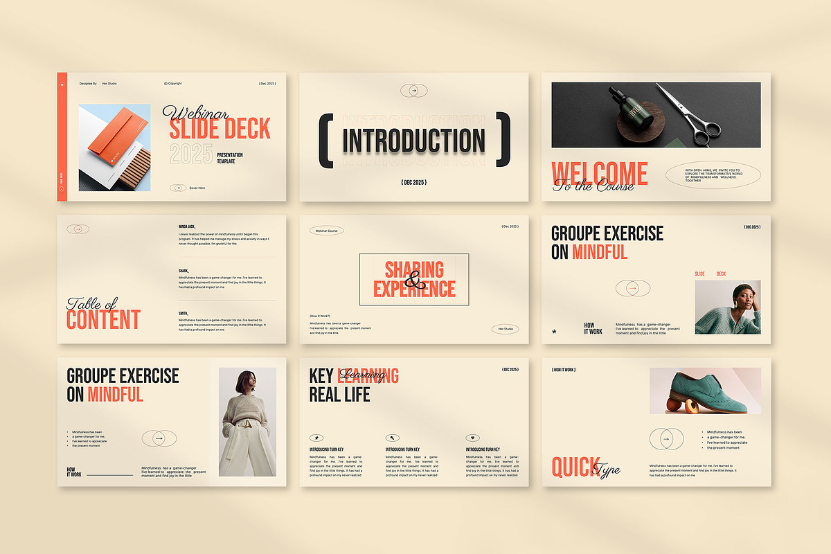 Webinar Slide Deck Presentation, a Presentation Template by KreateTribe (Photo 4 of 5)