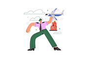 Online shopping & delivery concepts, a Person Illustration by PaperTrident (Thumbnail 8 of 11)