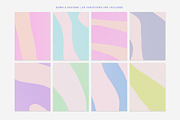 Mellow Float - Background Patterns, an Illustration by Huebert World (Thumbnail 2 of 10)