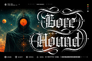 Magic Round Typeface, a Blackletter Font by alit design (Thumbnail 10 of 18)