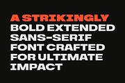 Bigmen All Caps Font, a Sans Serif Font by Yukita Creative (Thumbnail 7 of 11)