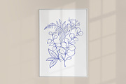 Blue&White. Chinoiserie inspired set, a Decorative Illustration by Liliia Polos Illustration (Thumbnail 2 of 13)