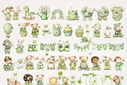 Daisy Nursery 51 PNG, 8 JPG, a Decorative Illustration by EleSArtDesign (Thumbnail 2 of 4)
