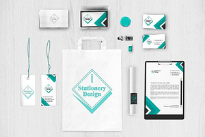 Branding Stationery Mockup - XII