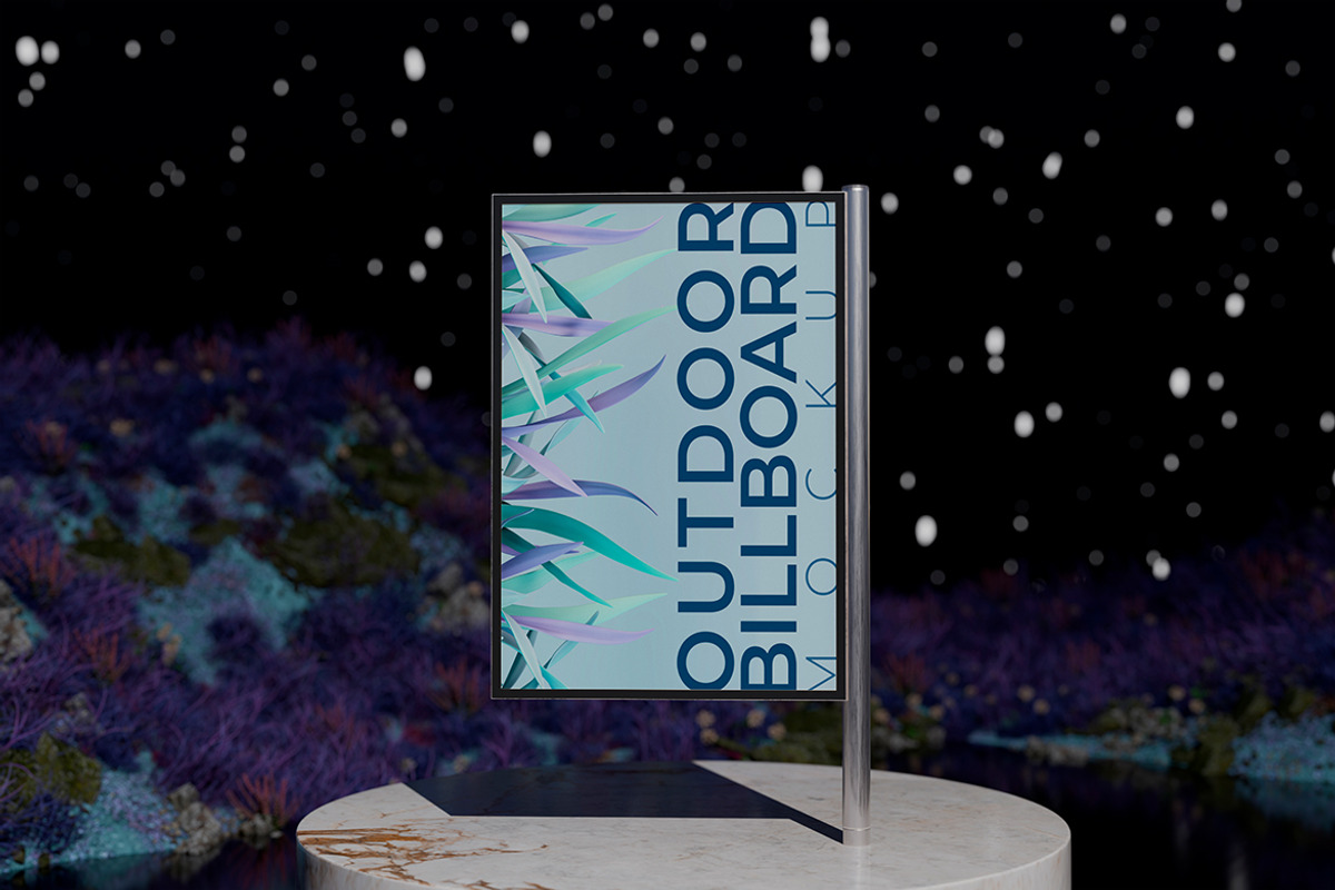 Outdoor Billboard Mockup, a Product Mockup by McLittle Stock (Photo 1 of 2)