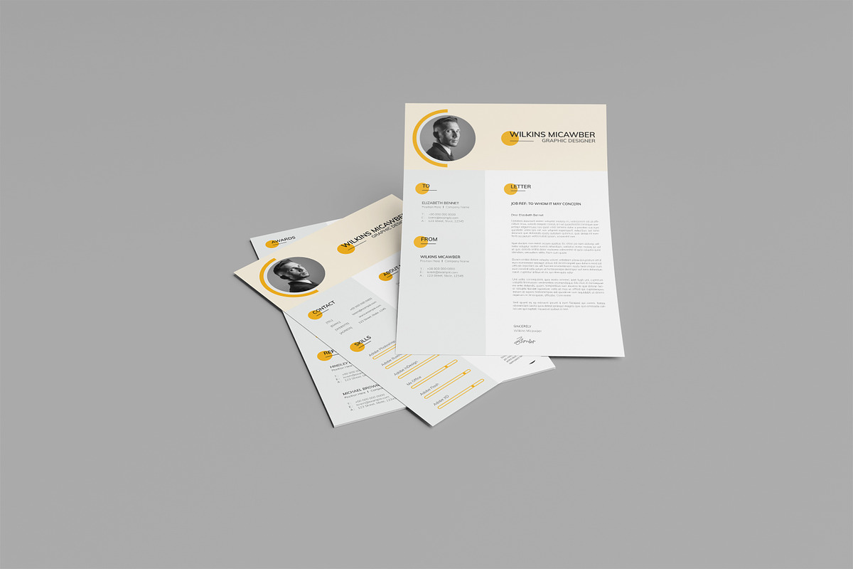 Modern Resume Template CV, a Resume Template by Studio Temply (Photo 5 of 6)