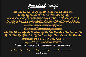 Heartland Font Trio