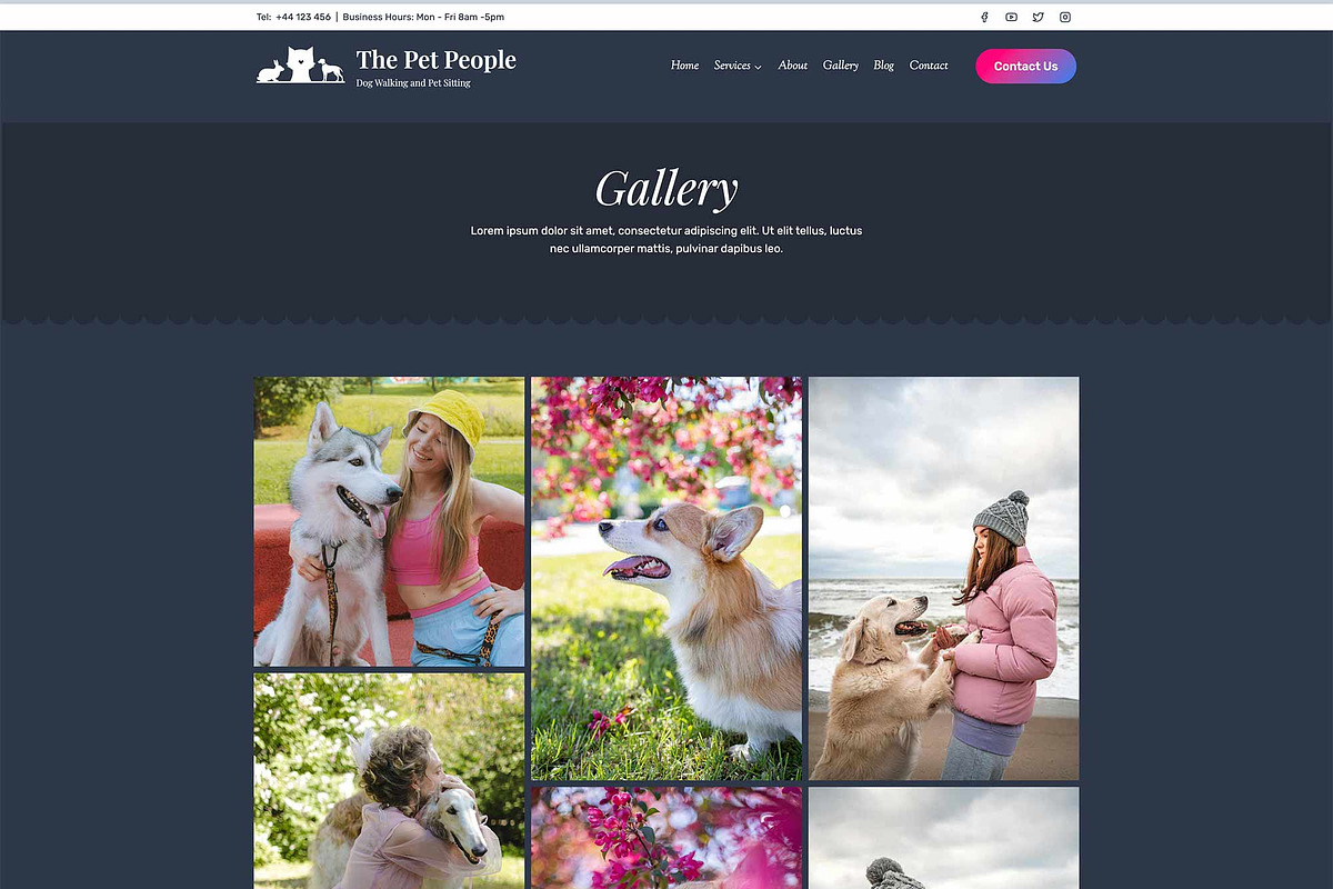 Pet People - Wordpress Kadence Theme, a WordPress Template by StylishDesignMe (Photo 8 of 10)
