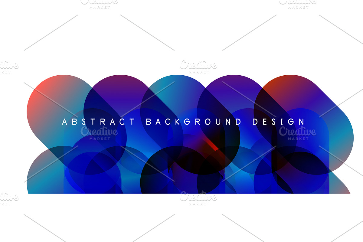 Trendy simple fluid color gradient, an Illustration by antishock