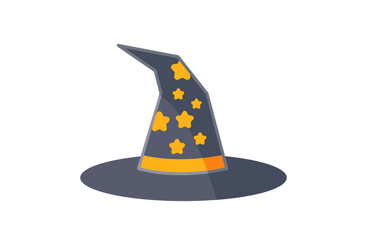 Witch Hat Illustration Icon, an Icon by Pexelpy (Photo 2 of 2)