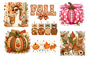 Cozy Autumn Fall Sublimation Bundle, a Seasonal Illustration by Libby Wishes (Thumbnail 4 of 4)