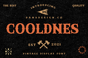 COOLDNES, a Blackletter Font by dansdesign (Thumbnail 1 of 8)