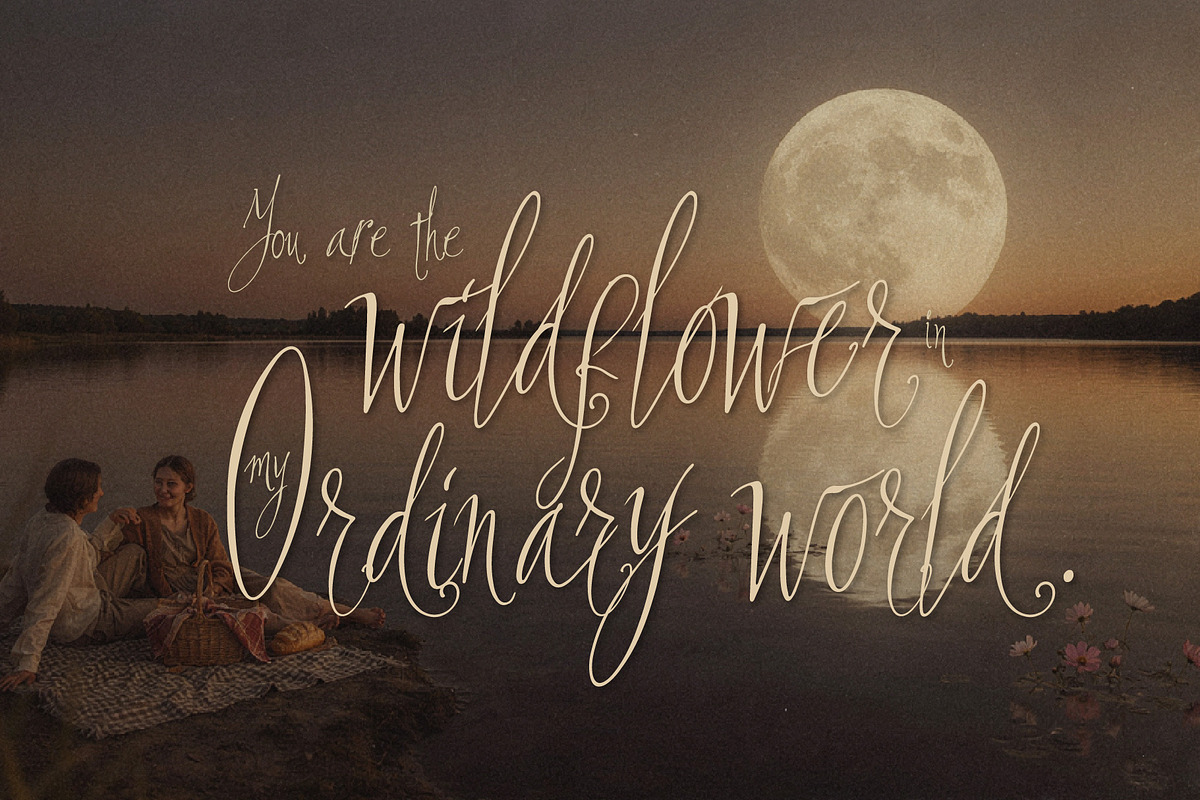 Windersun Font Duo - for Dreamers, a Handwritten Font by HypeWorksCo (Photo 17 of 23)
