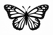 butterfly laser cut design, an Illustration by balal (Thumbnail 2 of 13)