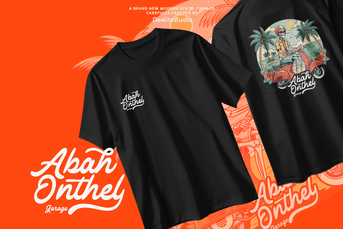 Violetta - Bold Groovy Retro Script, a Script Font by dealitastudio (Photo 7 of 10)