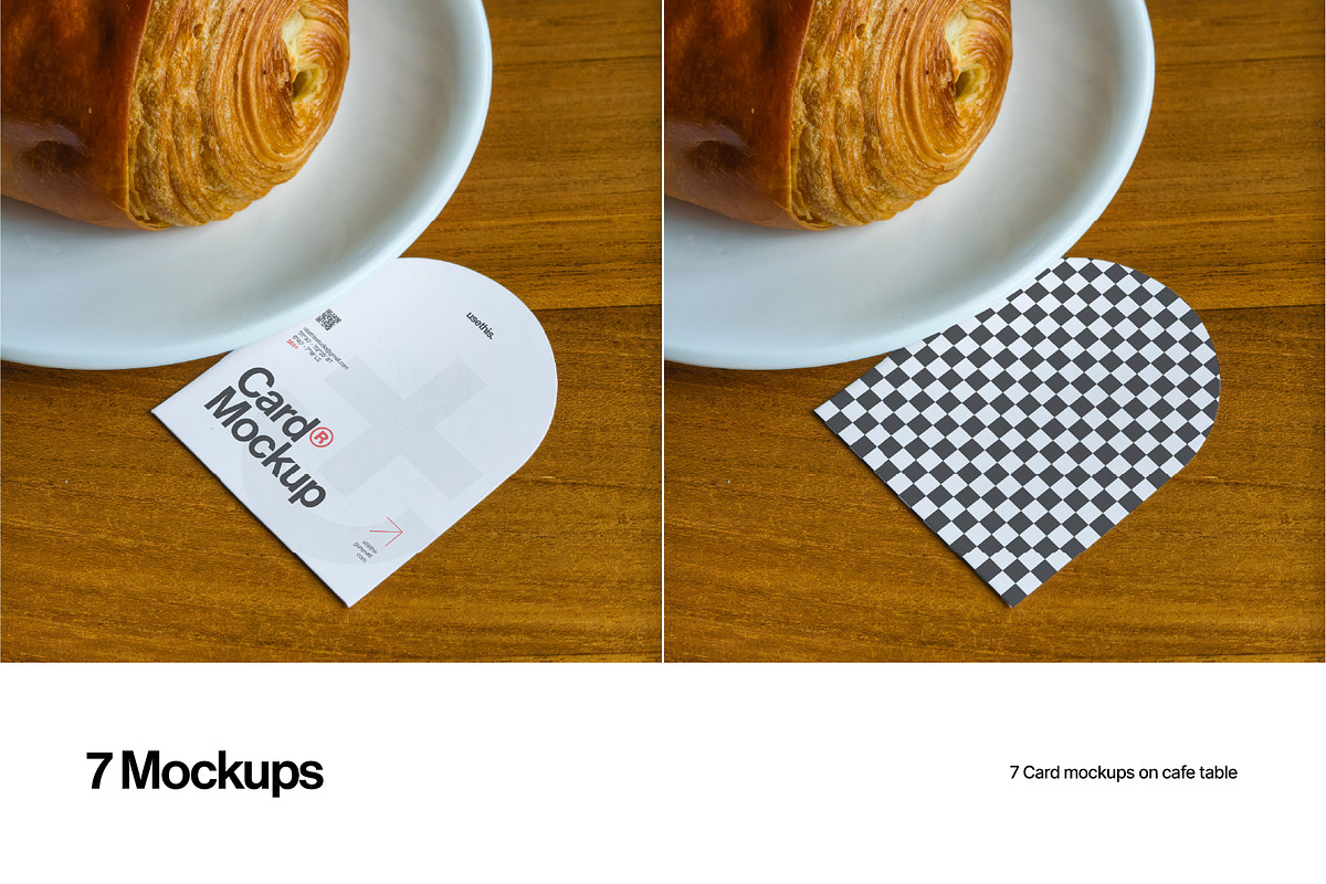 Cafenook Arch Card Mockup Bundle, a Merchandise Mockup by Usethis Mockup (Photo 3 of 8)