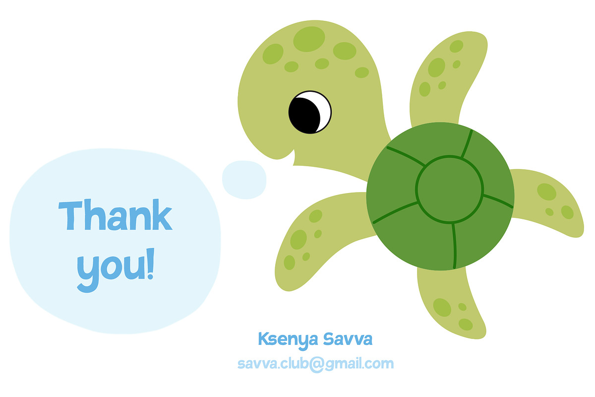 Cut and Glue Sea Animals for Kids, an Education Illustration by Ksenya Savva (Photo 6 of 6)