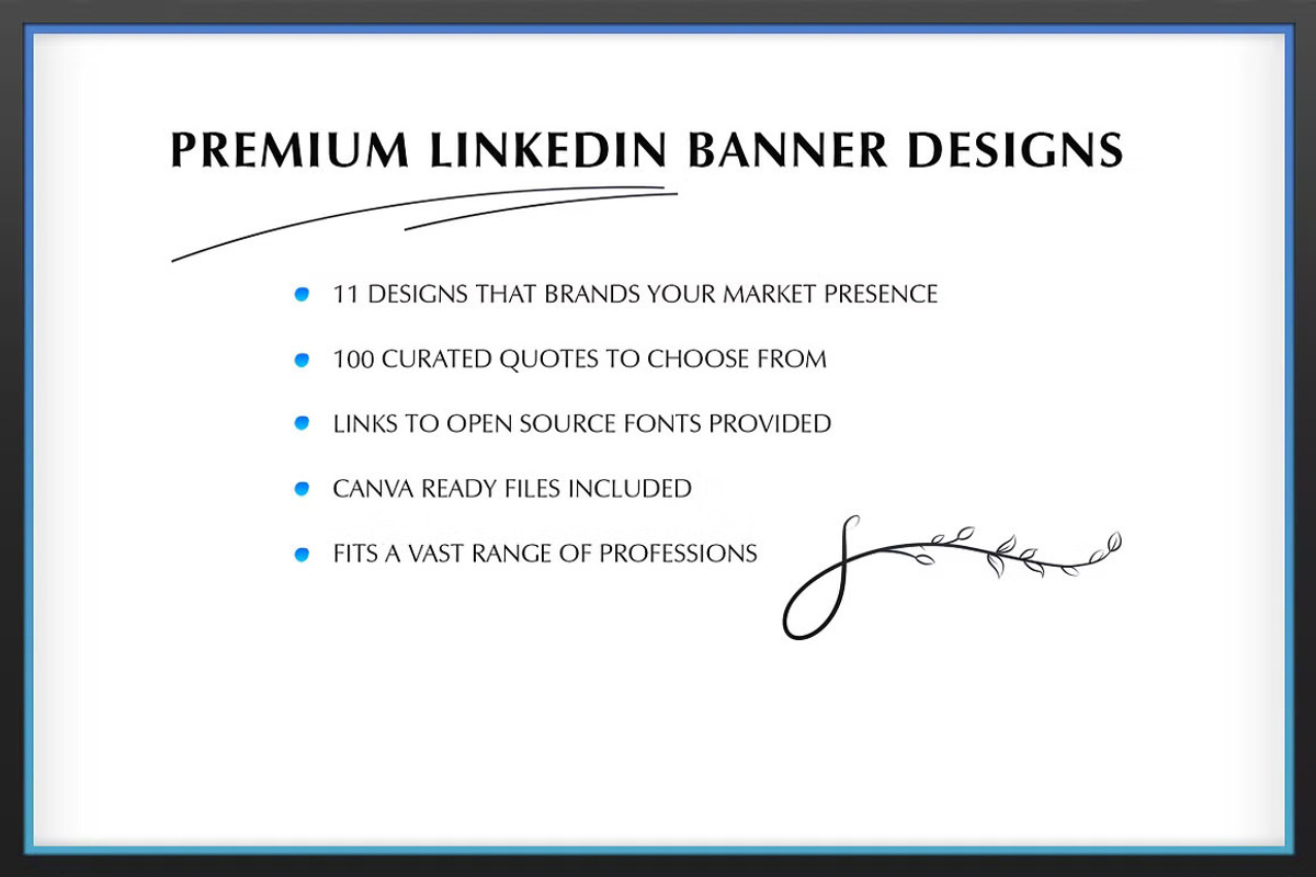 Best 11 Linkedin Profile Banners, a Social Media Template by Career Canvas (Photo 7 of 10)