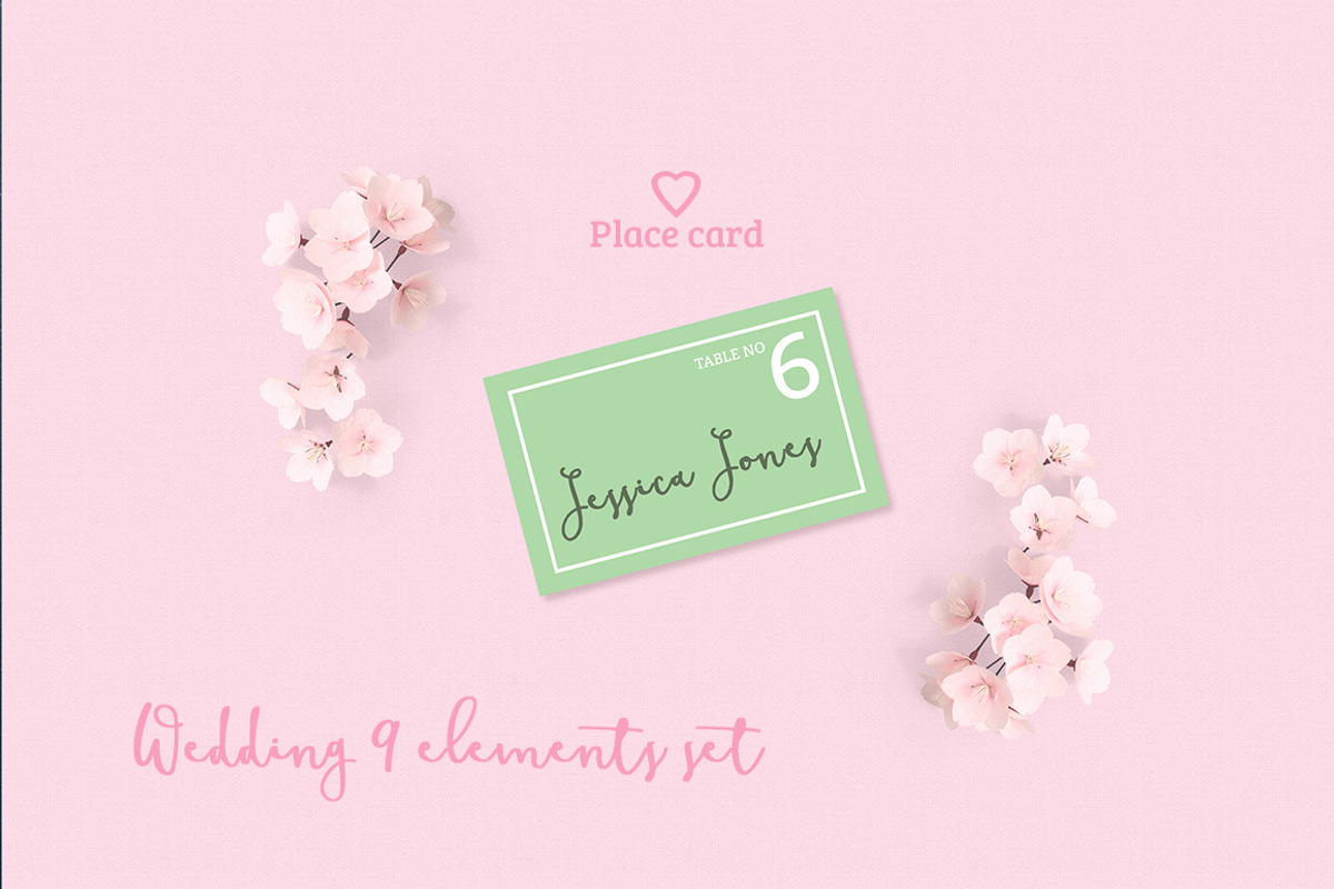 Summer Wedding Invitation Set, an Invitation Template by land art (Photo 4 of 9)