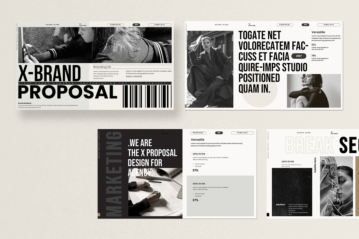 Brand Proposal Presentation preview 3