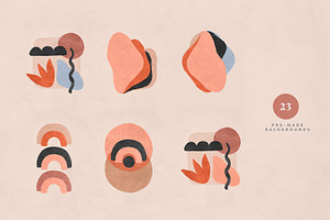 Modern Shapes Compositions