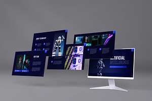 Technology Style PPT Templates, a Presentation Template by Al Pavo Studio